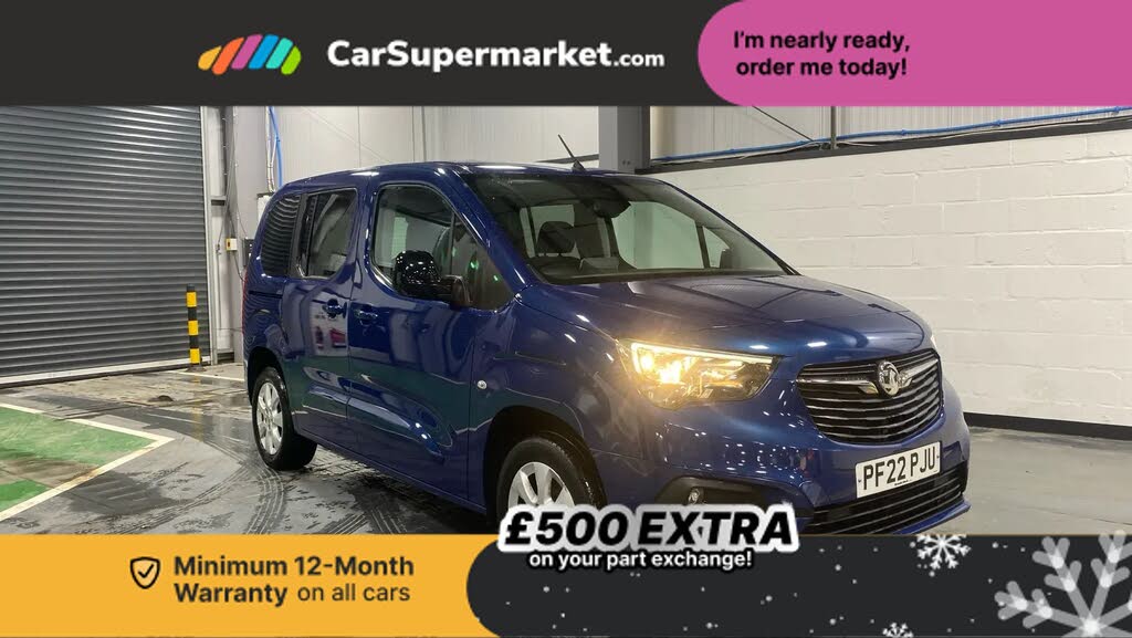 2022 Vauxhall Combo Life 1.5 SE (100ps)