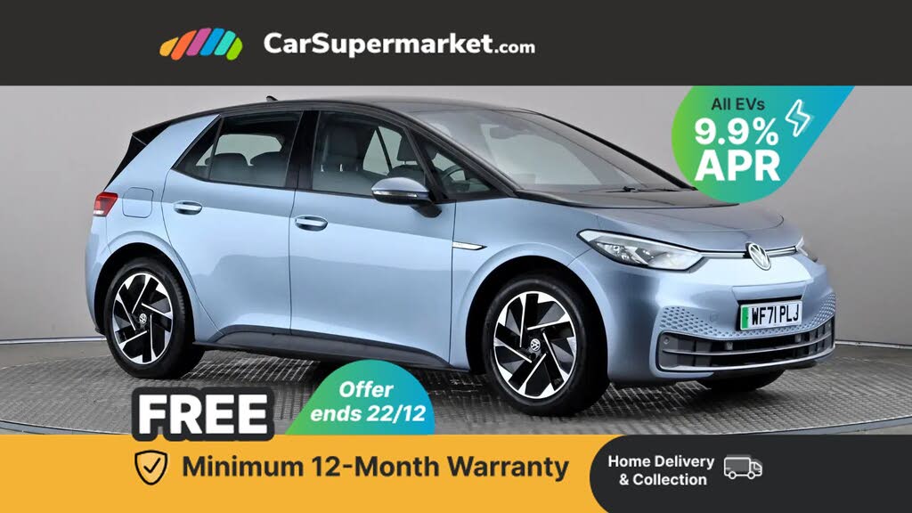 2021 Volkswagen ID.3 E Life (204ps) (58kWh) Pro Performance