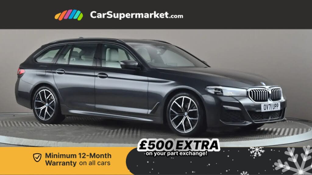 2021 BMW 5 Series 2.0TD 520d M Sport (MHT) Touring 5d