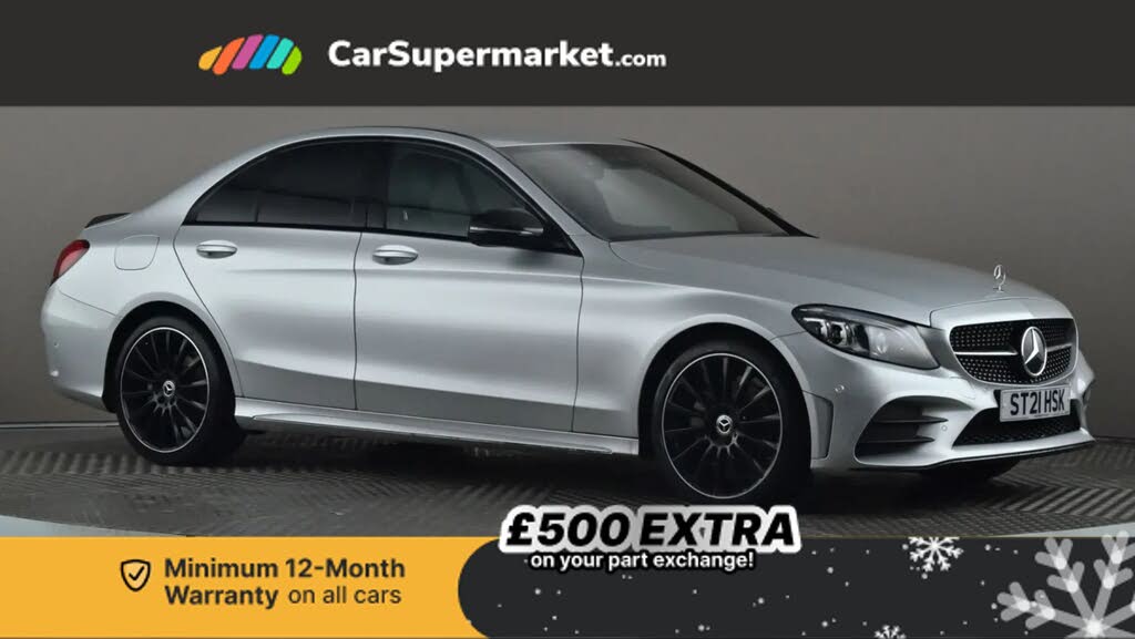 2021 Mercedes-Benz C-Class 2.0d C220d AMG Line Night Edition Premium Saloon 4d