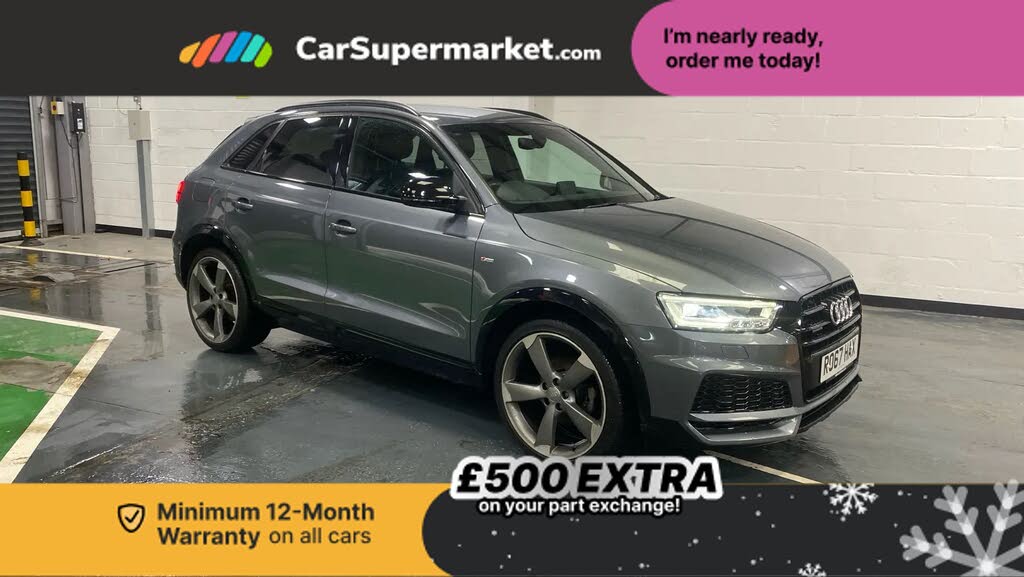 2017 Audi Q3 2.0 TDI quattro Black Edition (150ps)