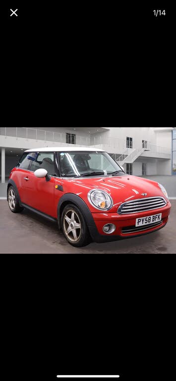 2008 MINI Mini 1.6 Cooper (120bhp) Hatchback 3d