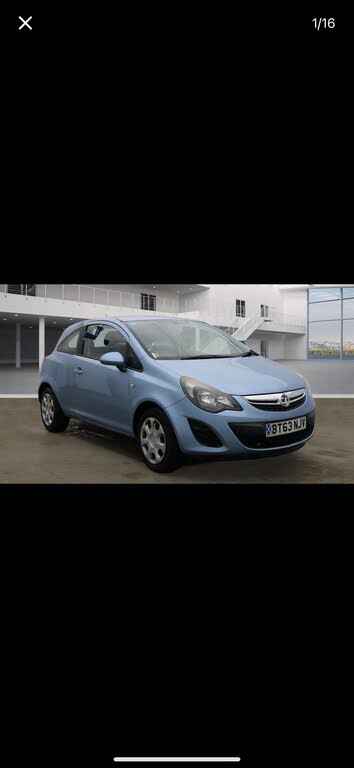 2013 Vauxhall Corsa 1.2 Exclusiv 3d