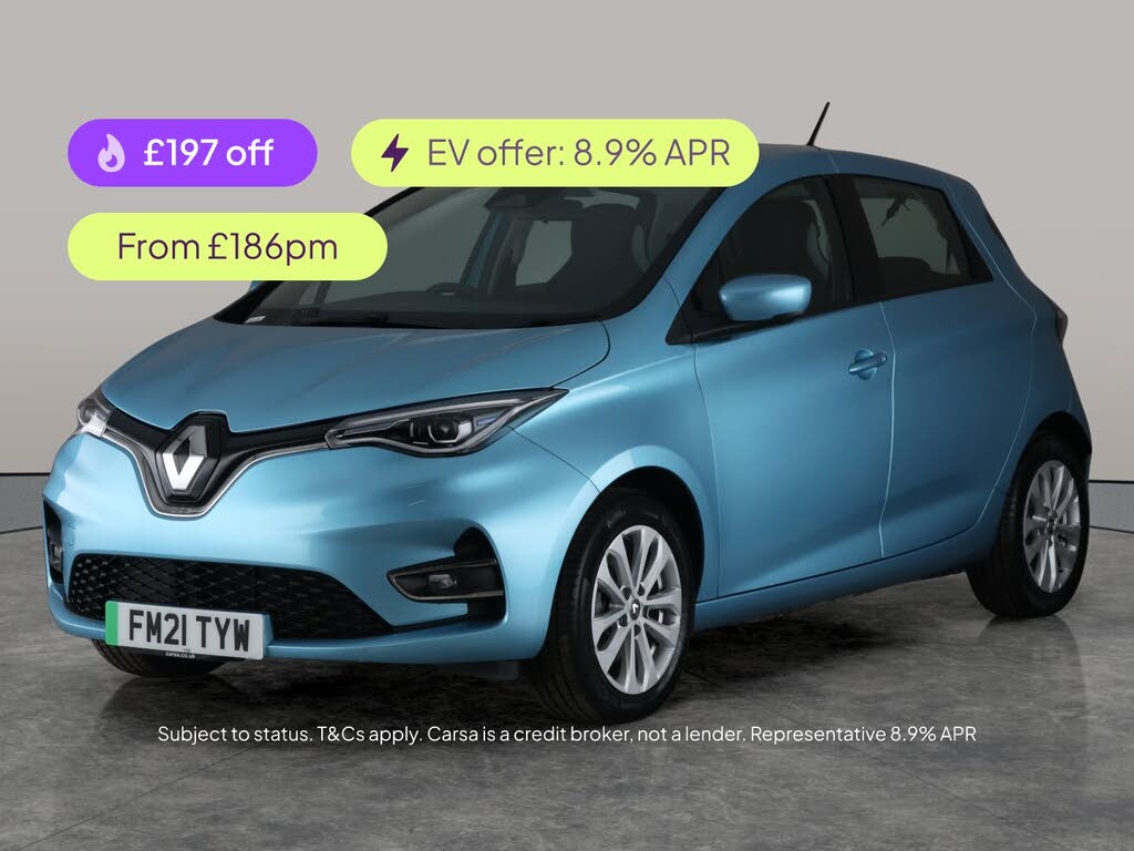 2021 Renault Zoe E Iconic (110ps) (R110)(EV50) Rapid Charge