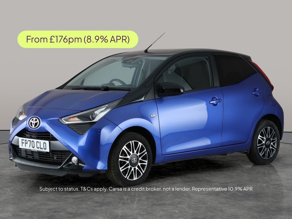 2020 Toyota AYGO 1.0 VVT-i x-clusiv (Black/Red Bi-Tone) (TSS) x-shift