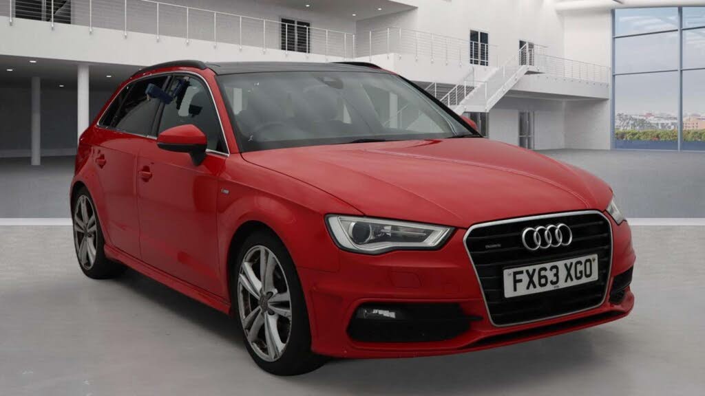 2013 Audi A3 1.8 S Line TFSI quattro Sportback 5d 1798cc Tronic