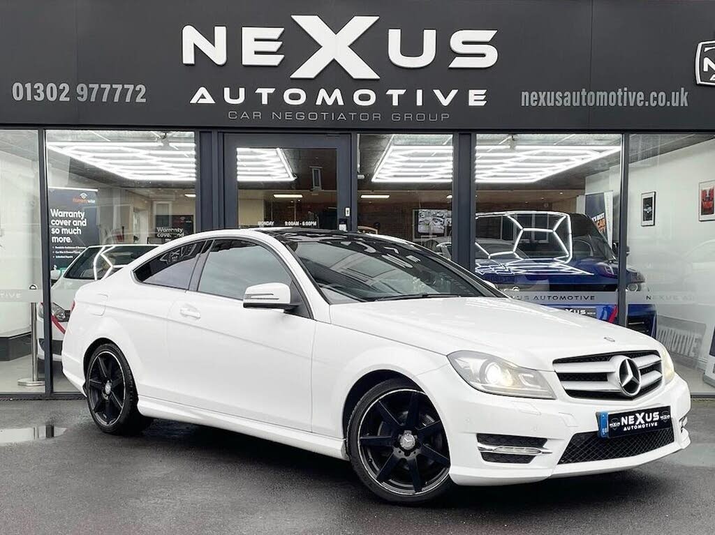 2013 Mercedes-Benz C-Class 2.1TD C220 CDI AMG Sport CDI Coupe 2d 7G-Tronic Plus