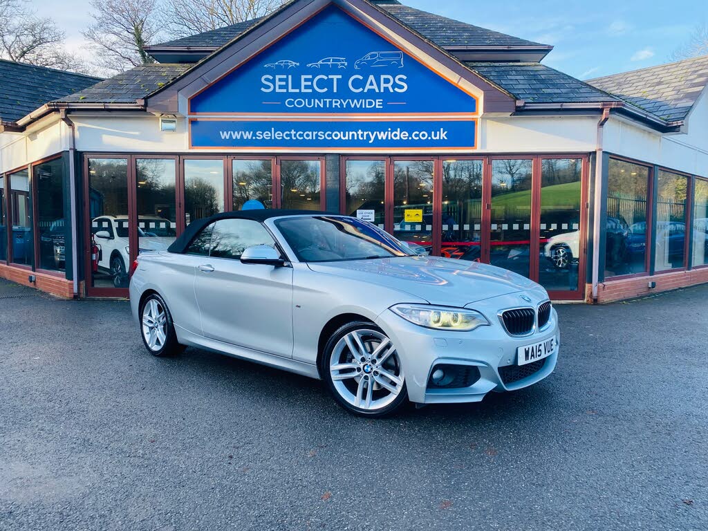 2015 BMW 2 Series 2.0TD 220d M Sport Convertible 2d