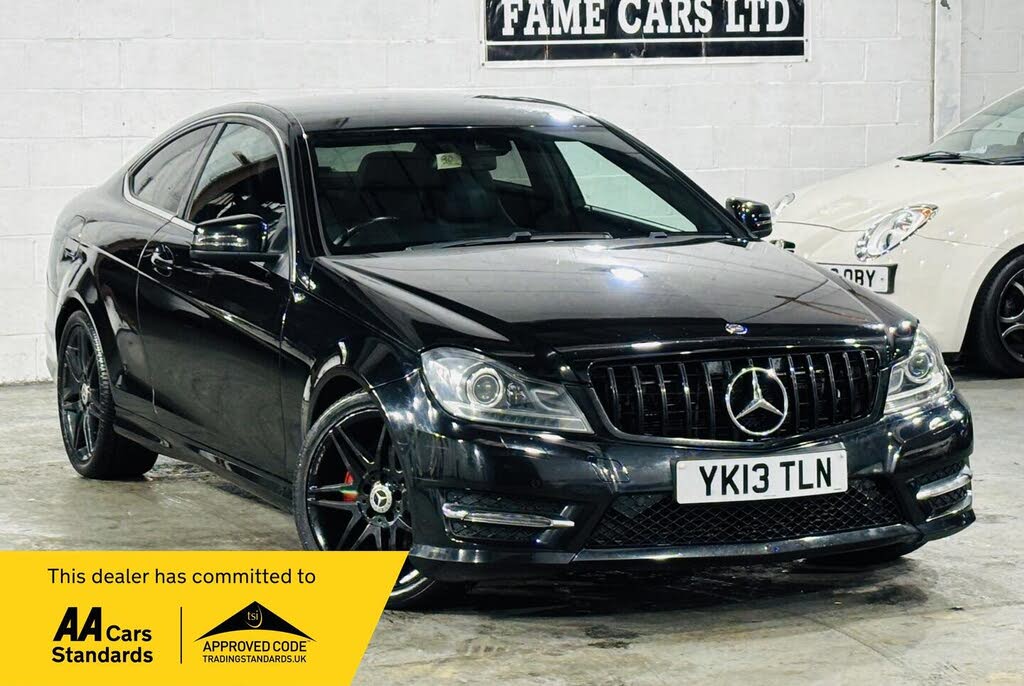 2013 Mercedes-Benz C-Class 2.1TD C220 CDI AMG Sport Plus (168bhp) CDI Coupe 2d 7G-Tronic