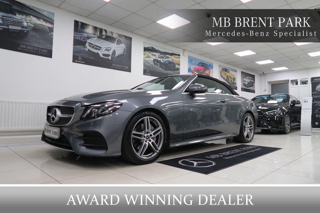 2019 Mercedes-Benz E-Class 2.0d E220d AMG Line Cabriolet 2d Plus