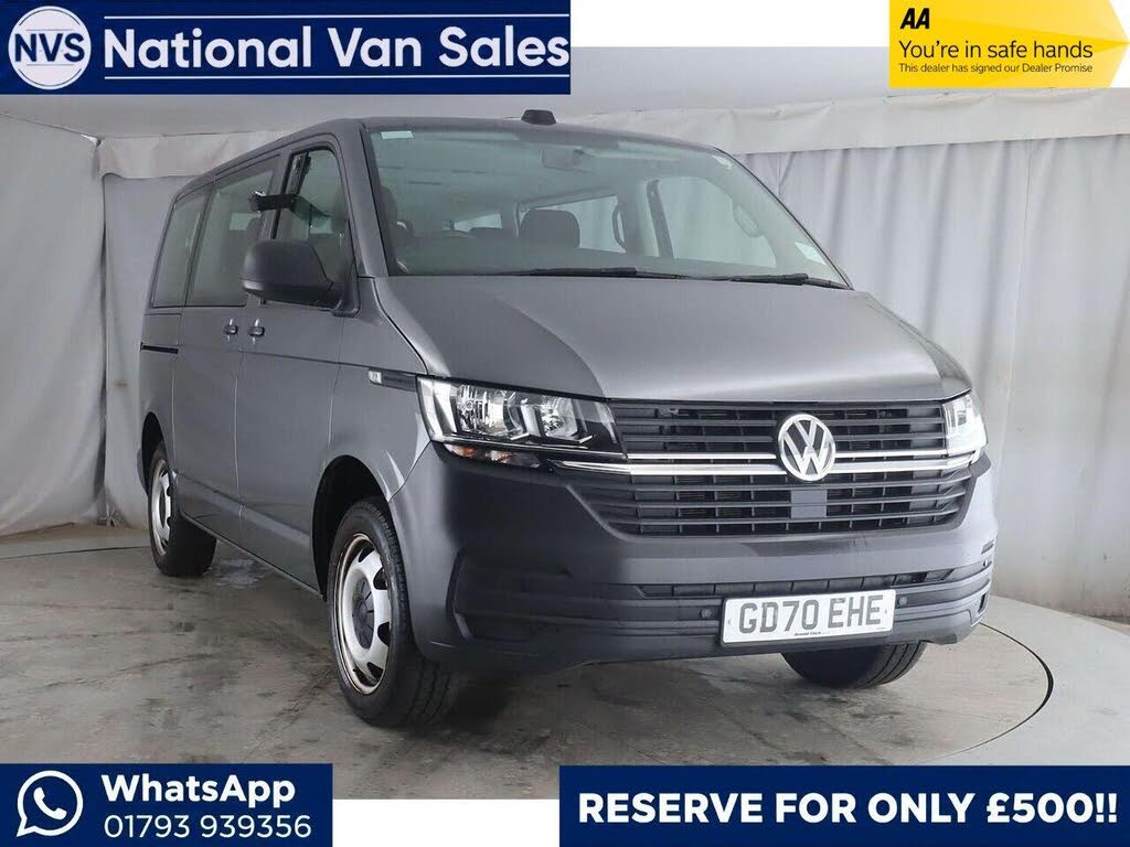 2020 Volkswagen Transporter Shuttle 2.0TDI T32 S BMT SWB (110ps) (Eu6dT-E)