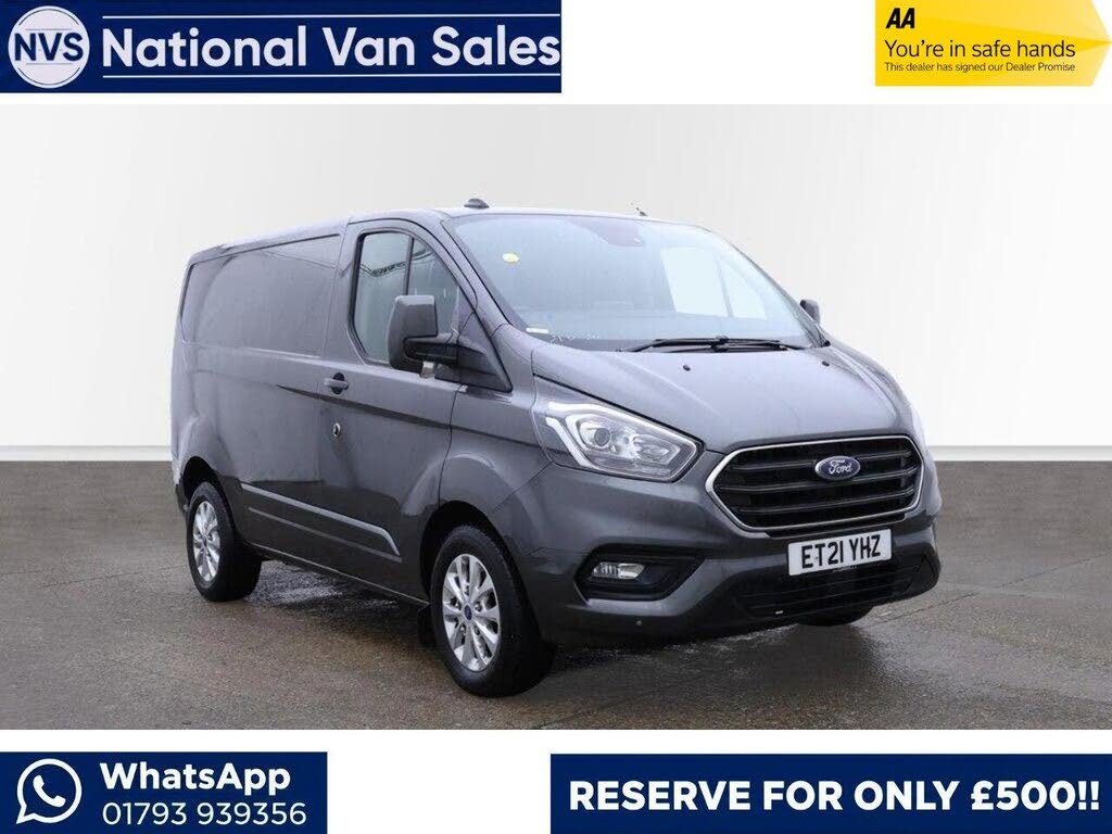 2021 Ford Transit Custom 2.0TDCi 280 L1H1 Limited (130PS)(EU6dT) auto