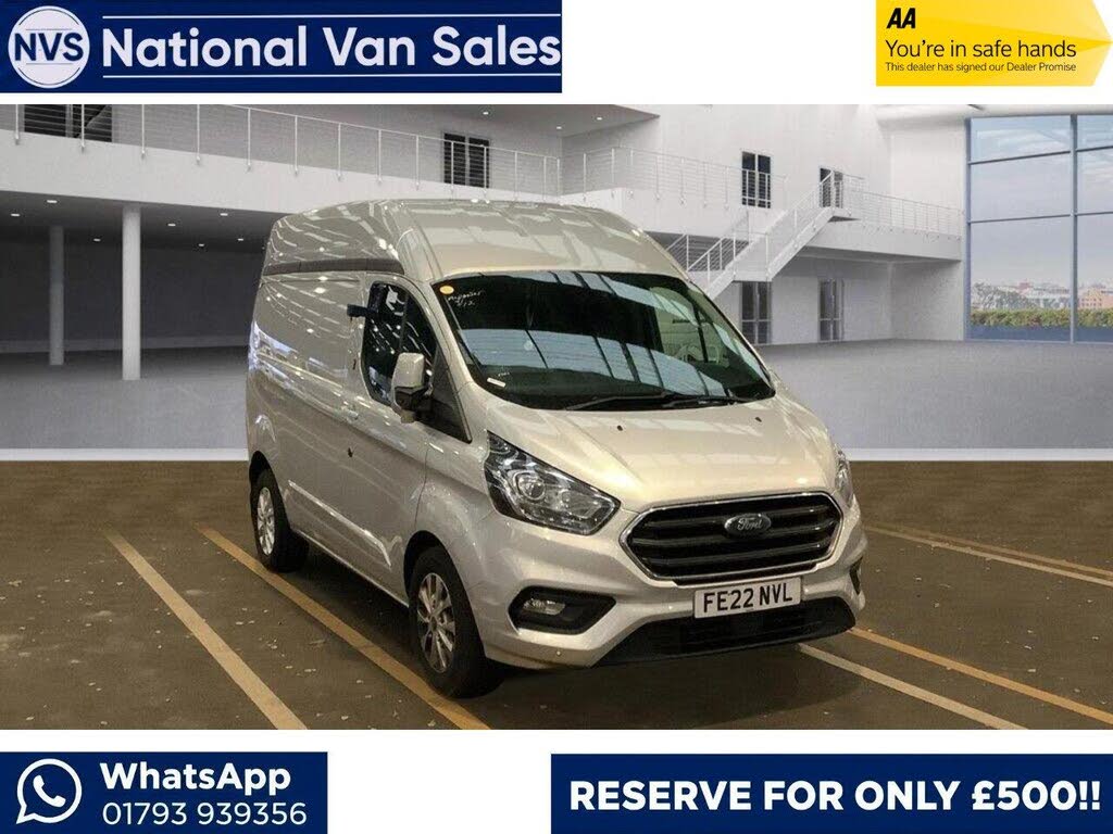 2021 Ford Transit Custom 2.0TDCi 300 L2H1 Limited (130PS)(EU6dT) Panel Van