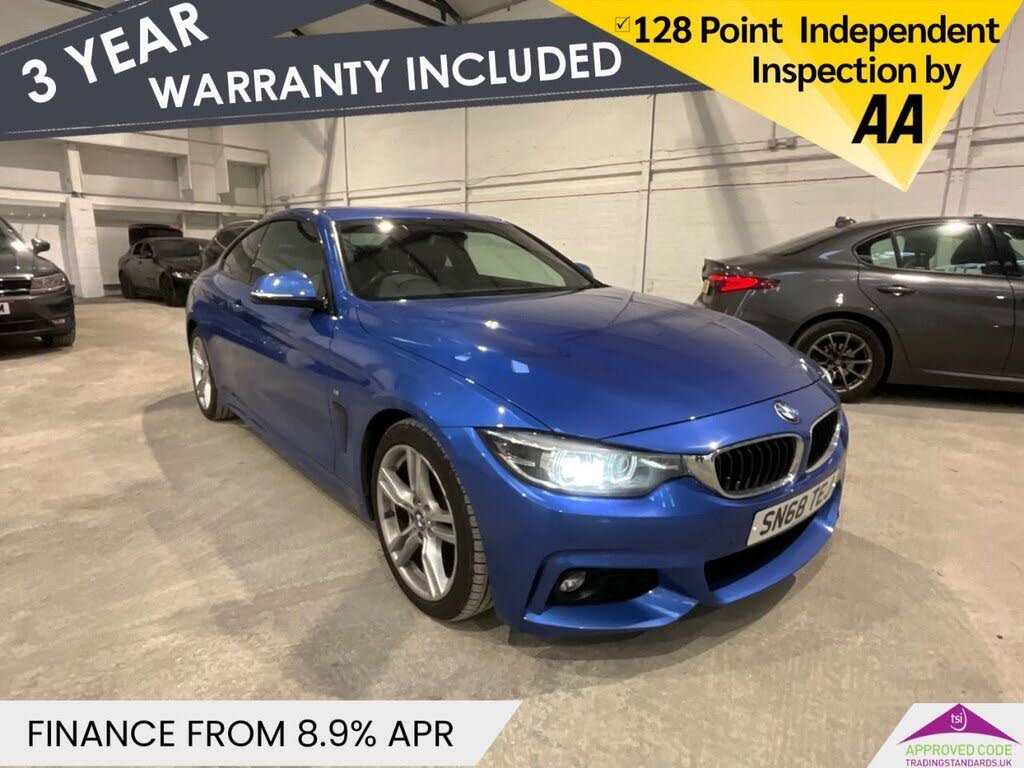 2018 BMW 4 Series 2.0TD 420d M Sport (188bhp) (s/s) Coupe 2d Auto
