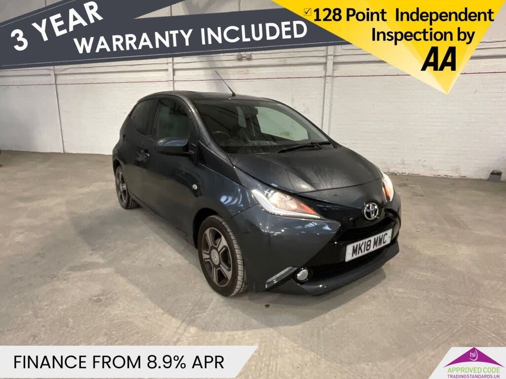 2018 Toyota AYGO 1.0 VVT-i x-clusiv3 (71bhp)