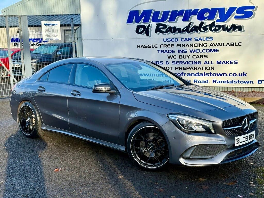 2017 Mercedes-Benz CLA 2.1d CLA 220 AMG Line Coupe 4d