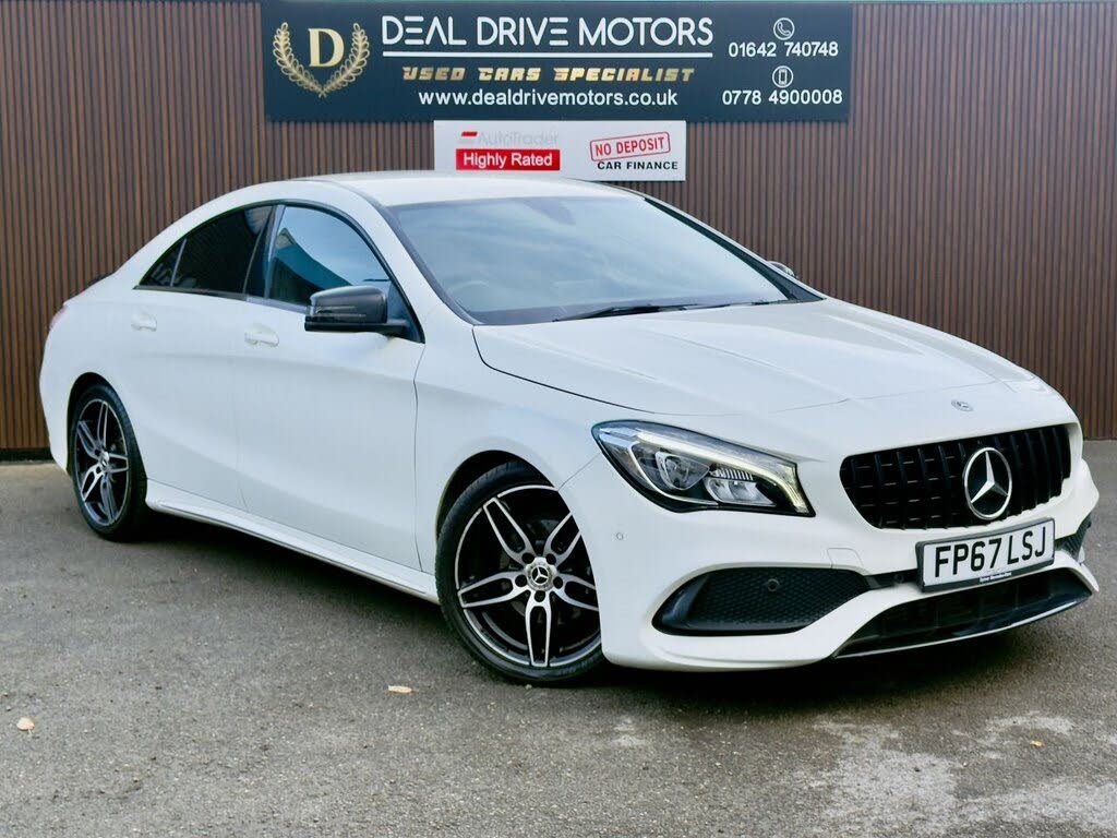 2017 Mercedes-Benz CLA 2.1d CLA 200 AMG Line Coupe 4d 7G-DCT