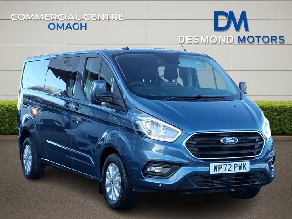 2021 Ford Transit Custom 2.0TDCi 320 L2H1 Limited (170PS)(EU6dT) Double Cab-in-Van auto