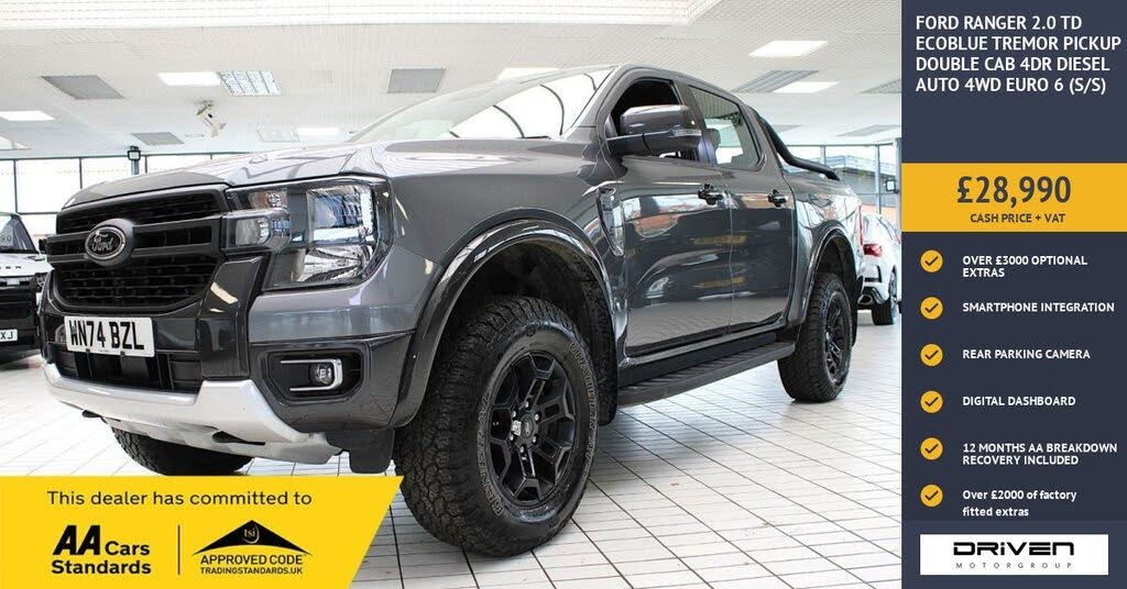 2024 Ford Ranger 2.0 EcoBlue Tremor (205PS)(Eu6d)