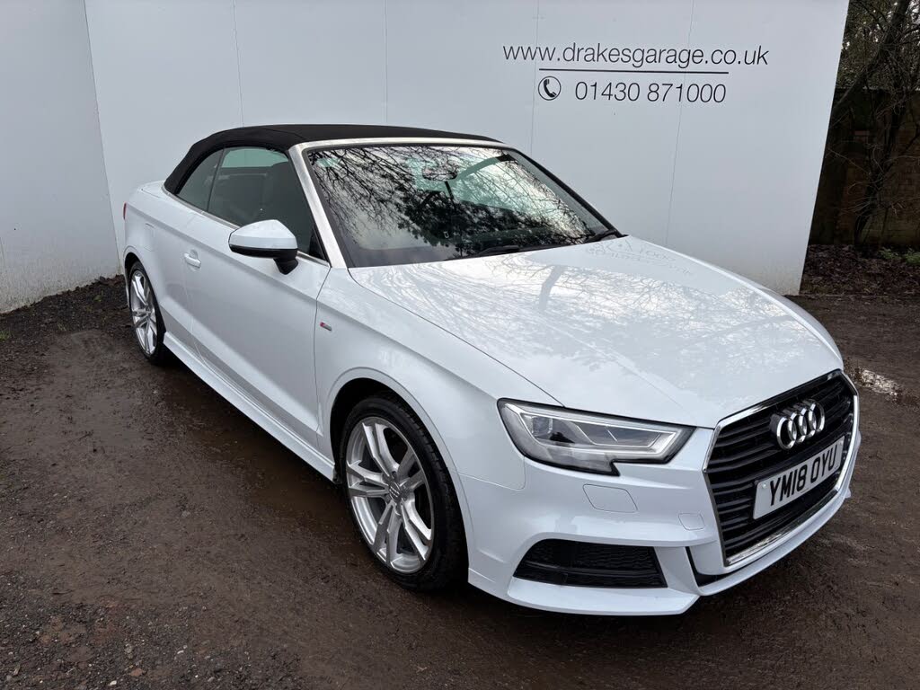 2018 Audi A3 Cabriolet 1.5 35 TFSI S Line