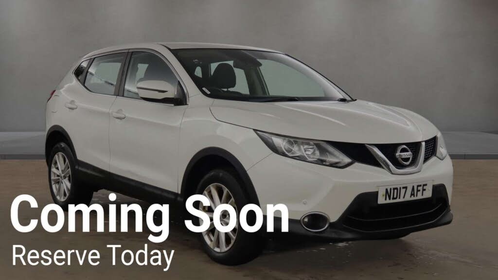 2017 Nissan Qashqai 1.5dCi Acenta (Smart Vision Pack)(Tech Pack)