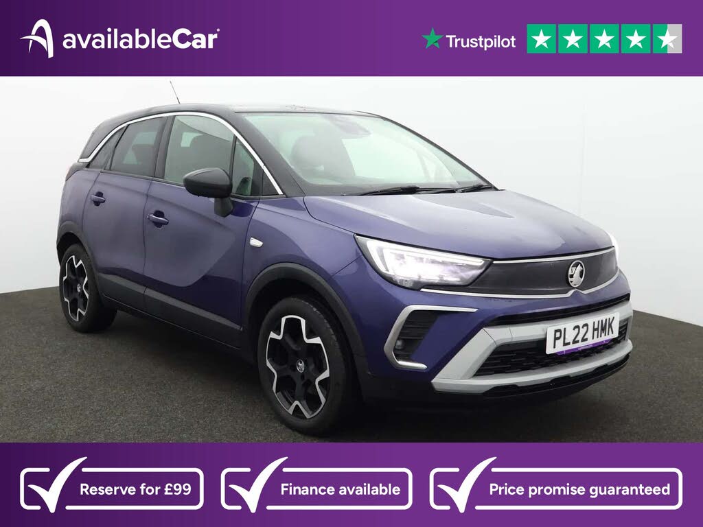 2022 Vauxhall Crossland 1.2 Elite Edition (130ps)