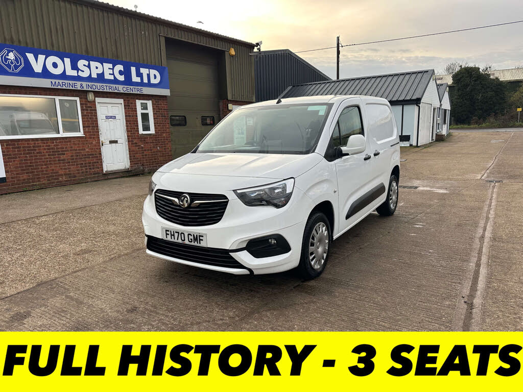 2020 Vauxhall Combo 1.5CDTi Sportive 2300 (100PS)(EU6dT) L1H1 Panel