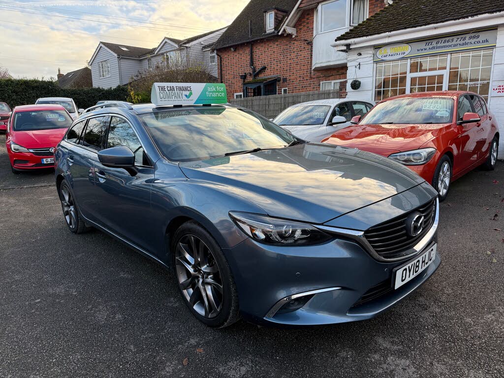 2018 Mazda Mazda6 2.2TD Sport (NAV) (150ps) SKYACTIV-D Tourer 5d