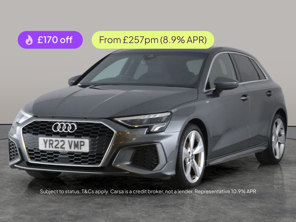 2022 Audi A3 1.5 35 TFSI S Line Sportback 5d Tronic
