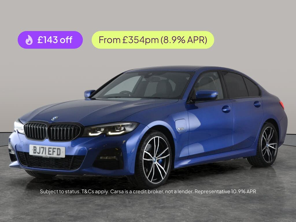 2021 BMW 3 Series 2.0 330e M Sport (Tech Pack)(Pro Pack) Saloon 4d