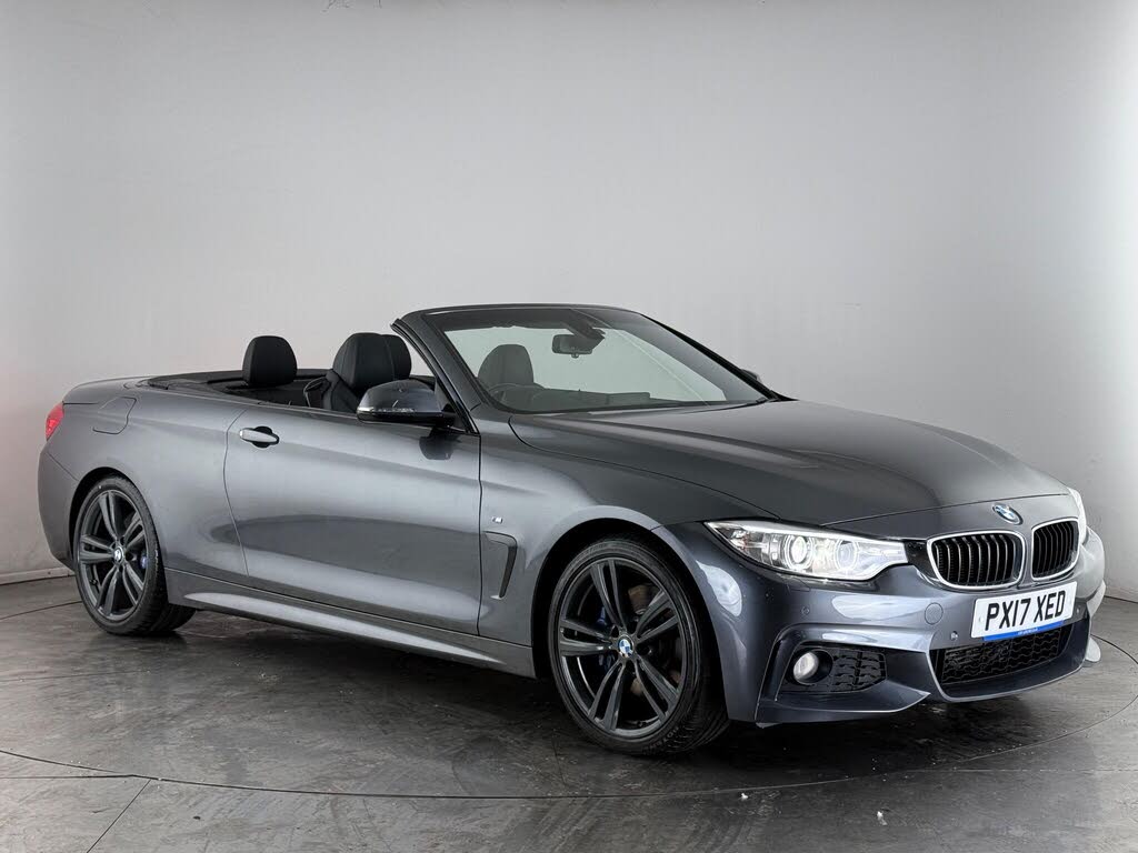 2017 BMW 4 Series 2.0TD 420d M Sport Convertible 2d Auto