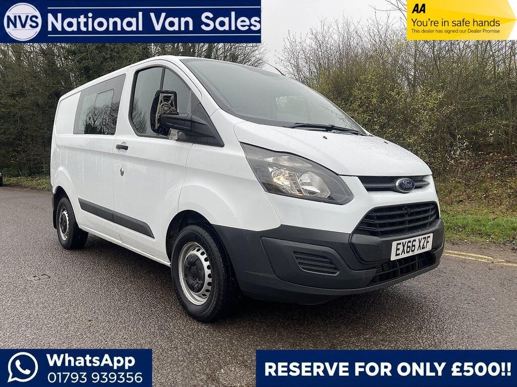 2016 Ford Transit Custom 2.2TDCi 270 L1H2 (100PS) Double Cab-in-Van