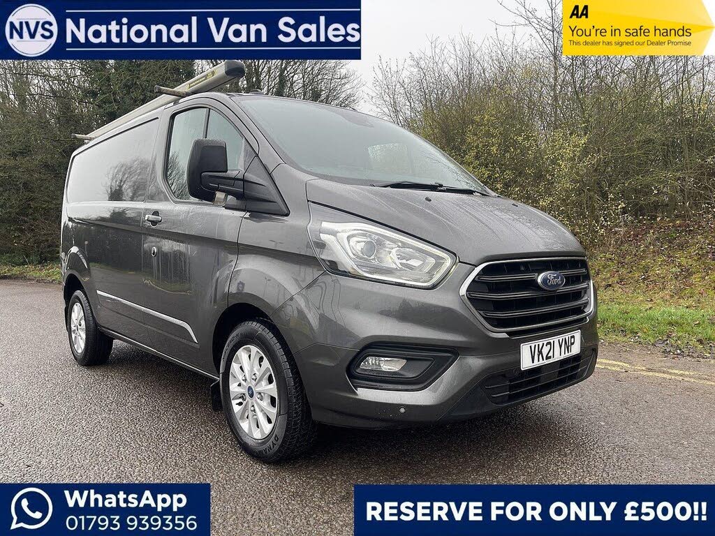 2021 Ford Transit Custom 2.0TDCi 280 L1H1 Limited (130PS)(EU6dT)
