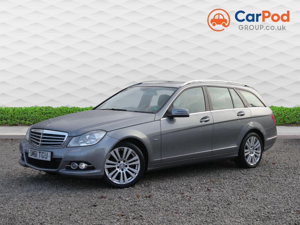 2012 Mercedes-Benz C-Class 2.1TD C220 CDI Elegance 2.1CDI Blue F Estate 5d 2143cc 7G-Tronic