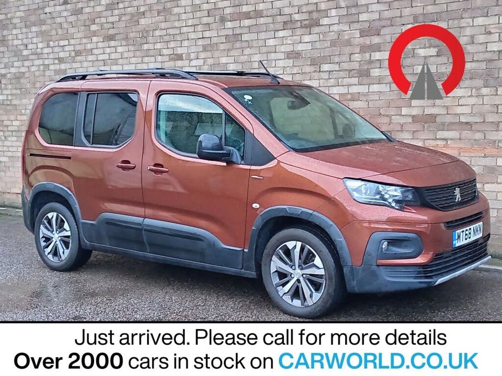 2018 Peugeot Rifter 1.5 BlueHDi GT Line (130bhp) (Long)(s/s)(7 Seats) EAT8