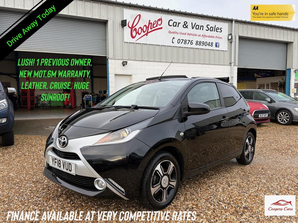 2018 Toyota AYGO 1.0 VVT-i x-clusiv3 (71bhp)