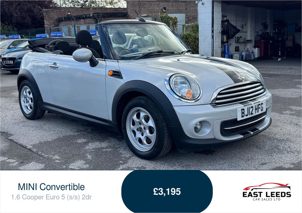 2012 MINI Cooper 1.6 Cooper (122bhp) Convertible 2d