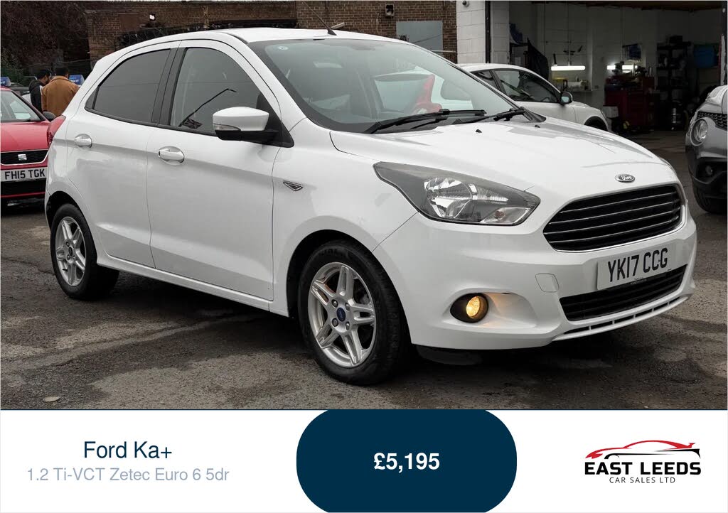 2017 Ford Ka+ 1.2 Ti-VCT Zetec (85ps)