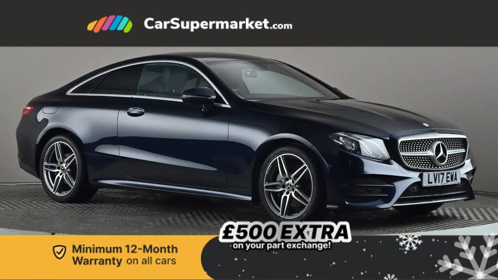 2017 Mercedes-Benz E-Class 2.0d E220d AMG Line (Premium)(s/s) Coupe 2d