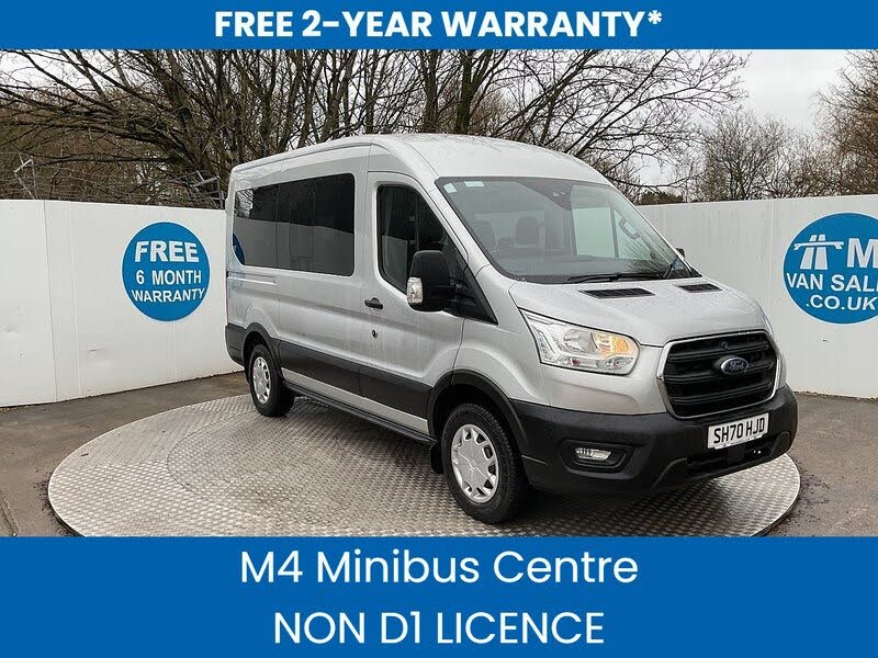 2020 Ford Transit 2.0TDCi 350 L2H2 Trend (130PS)(EU6dT) RWD Bus 11 seats