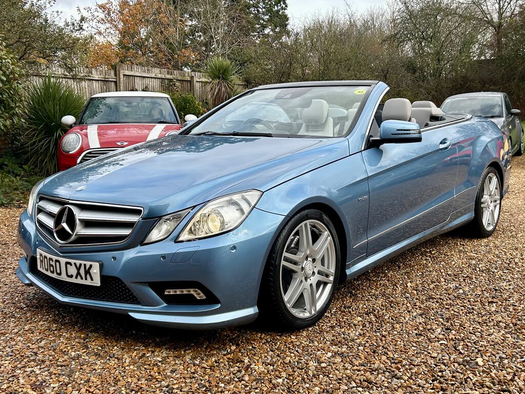 2010 Mercedes-Benz E-Class 3.0TD E350 CDI Sport 3.0CDI (231bhp) BlueF Cabriolet Auto