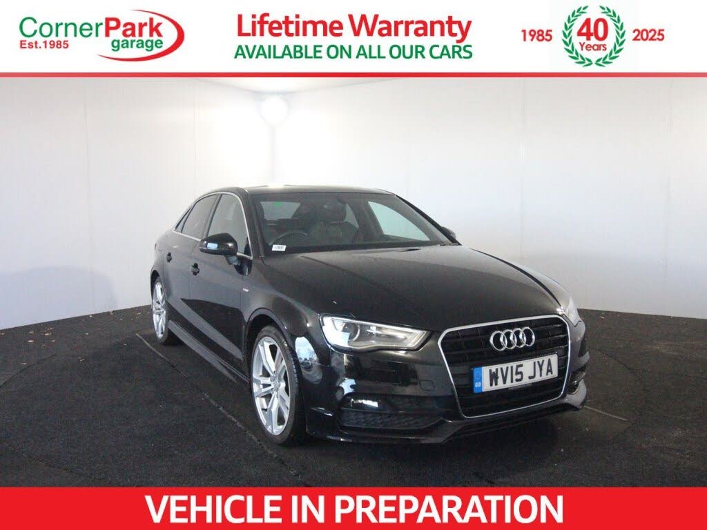2015 Audi A3 1.4 S Line (150ps) (CoD) (s/s) Saloon 4d 1395cc