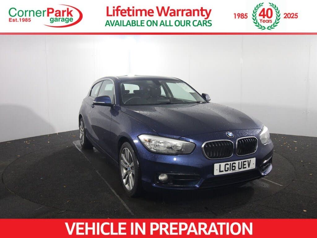 2016 BMW 1 Series 1.5 118i Sport 3d Auto