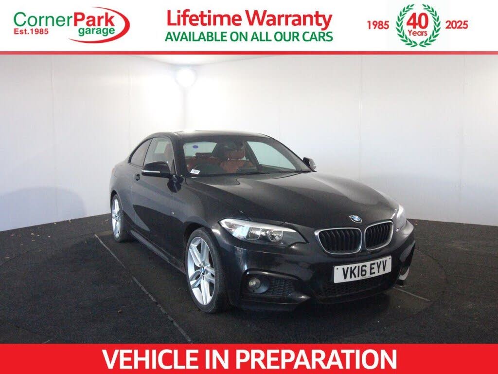 2016 BMW 2 Series 2.0 220i M Sport (184bhp) Coupe 2d 1997cc Auto