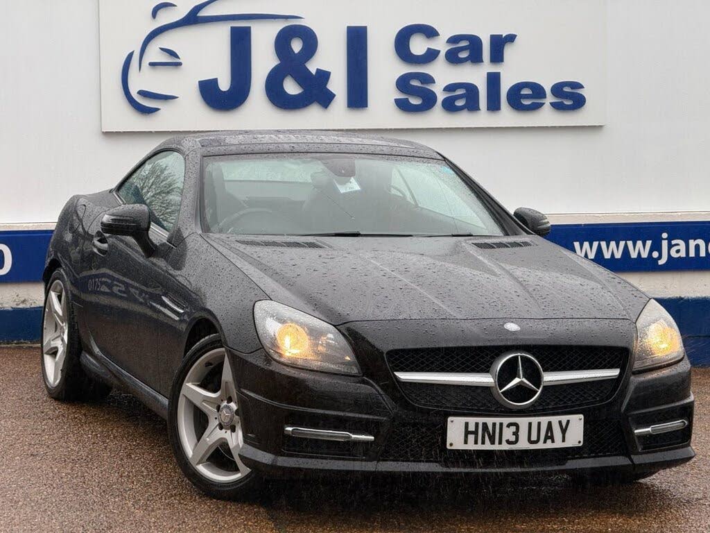 2013 Mercedes-Benz SLK 2.1TD SLK250 AMG Sport (204bhp) Blue F (s/s)