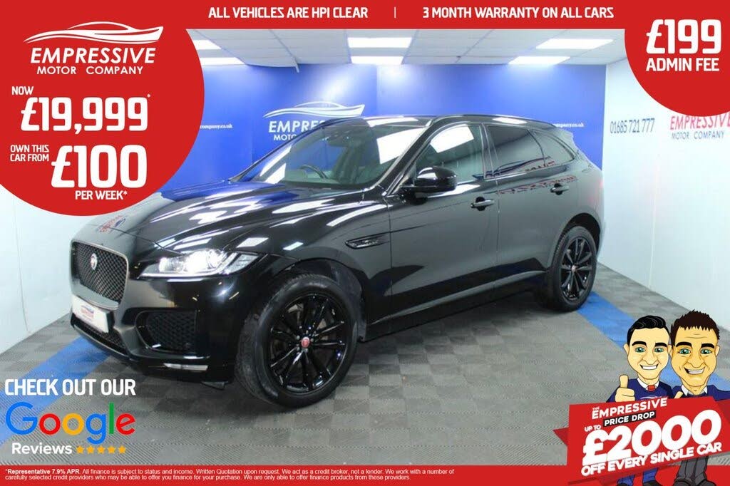 2019 Jaguar F-PACE 2.0 i4D Chequered Flag (180ps)