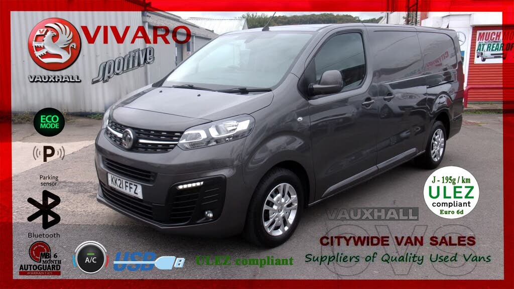 2021 Vauxhall Vivaro 2.0TD 3100 L2H1 Sportive (120PS)(Eu6dT) Panel