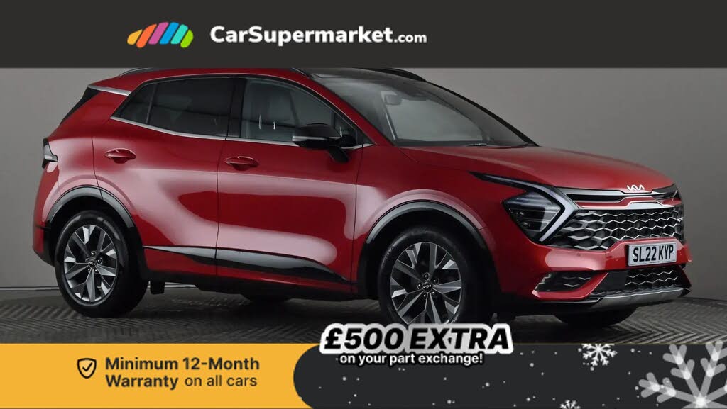 2022 Kia Sportage 1.6 T-GDi GT-Line S (226bhp) HEV 1598cc Auto