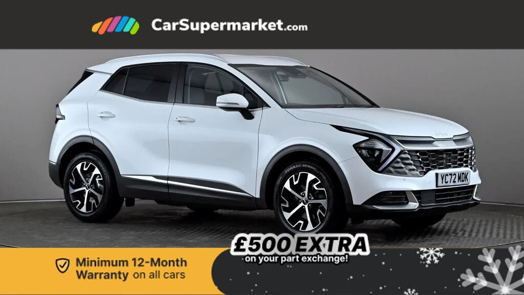 2022 Kia Sportage 1.6 T-GDi 3 (226bhp) HEV 1598cc Auto