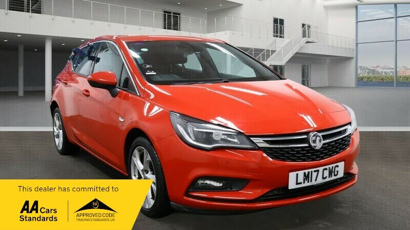 2017 Vauxhall Astra 1.4i 16v Turbo SRi (150ps) (s/s) Hatchback Auto